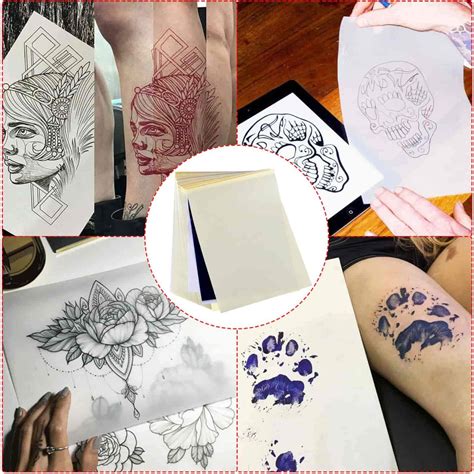 cool tattoo drawings on paper|homemade tattoo transfer paper.